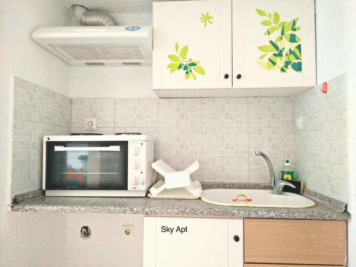 Aello Sea-Seafront Apartments สกาลา ฟูร์กาส ภายนอก รูปภาพ