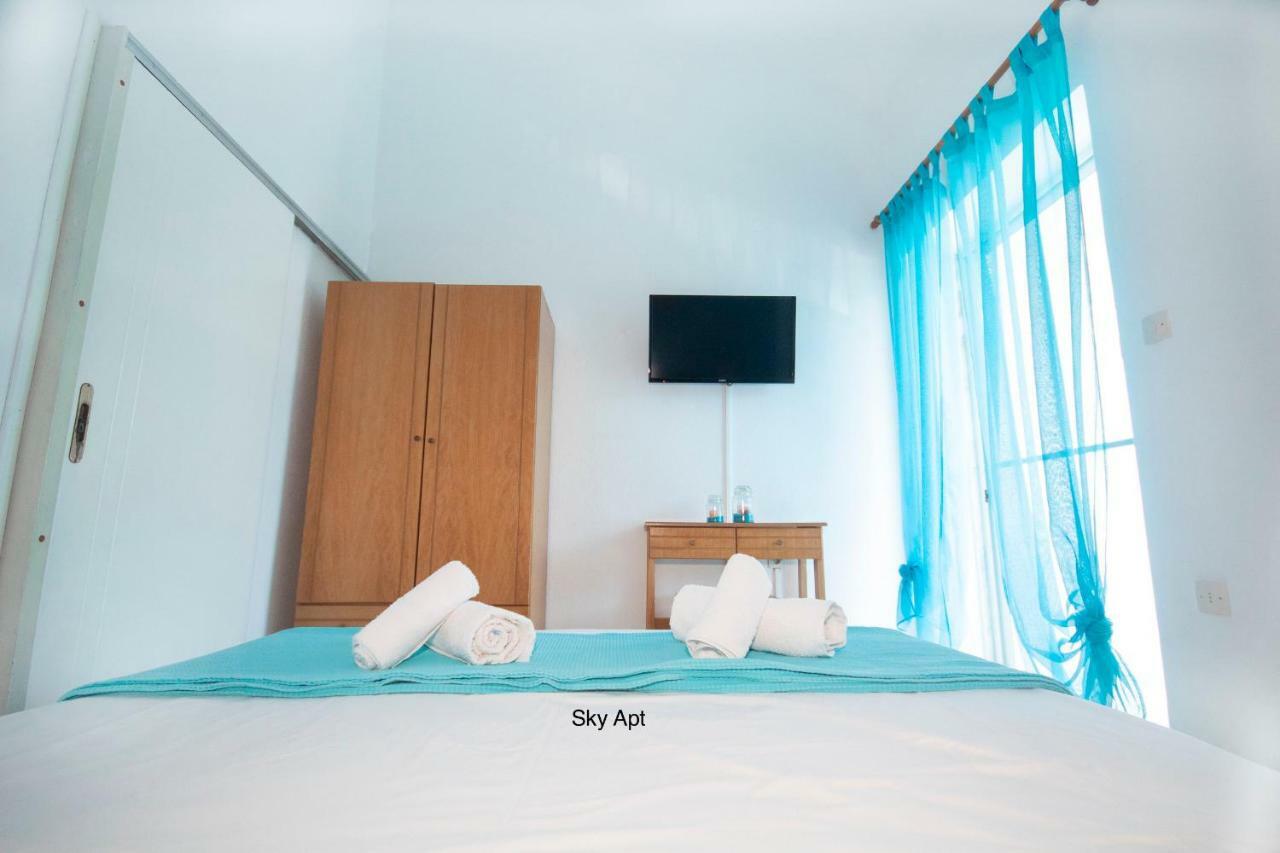 Aello Sea-Seafront Apartments สกาลา ฟูร์กาส ภายนอก รูปภาพ