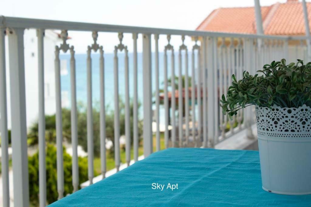 Aello Sea-Seafront Apartments สกาลา ฟูร์กาส ภายนอก รูปภาพ